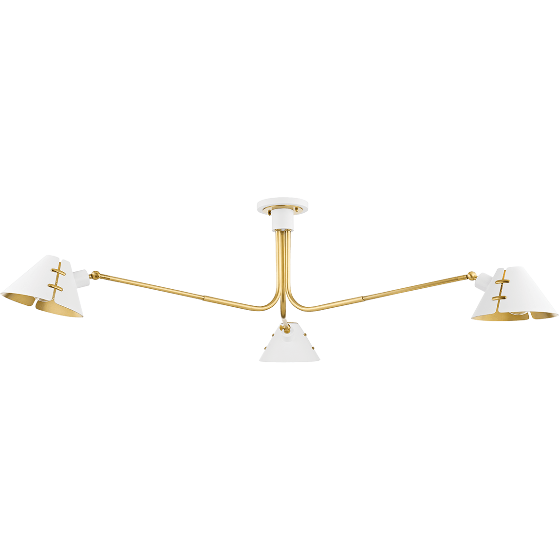 Hudson Valley Lighting - Split 3-Light Semi Flush Mount - Lights Canada