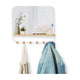 Umbra - Estique Mirror with Hooks - Lights Canada