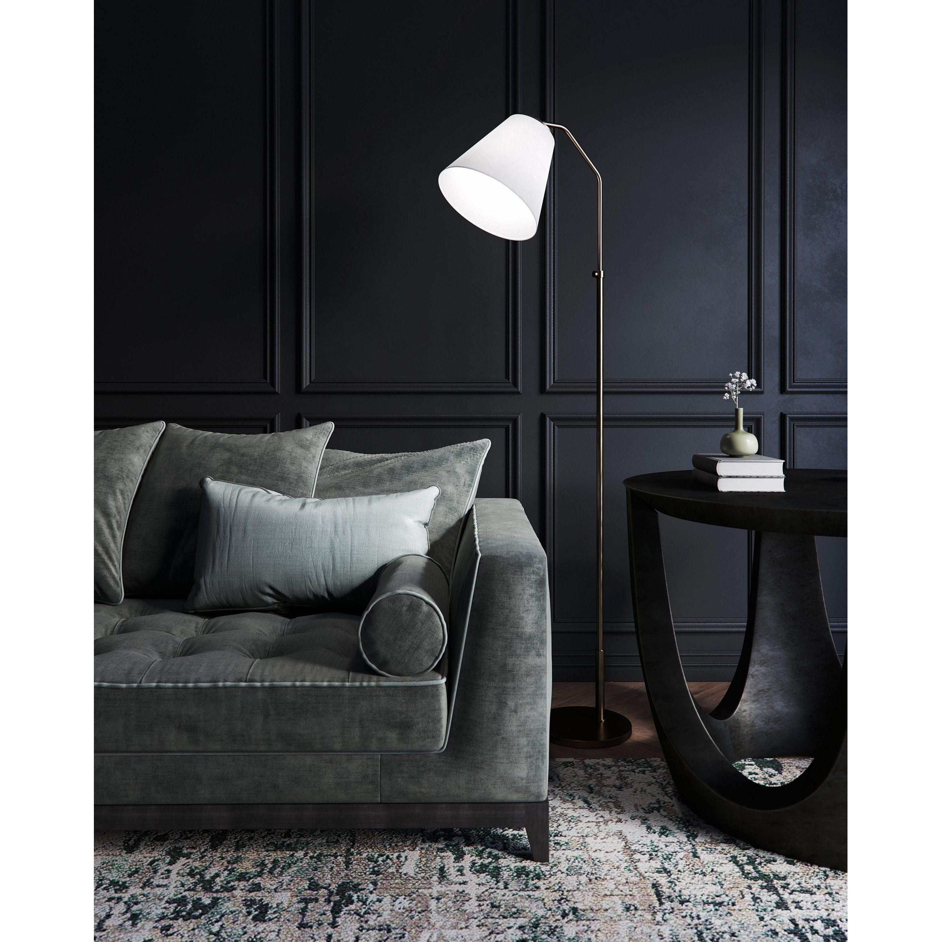 Flow Decor - Fin Floor Lamp - Lights Canada