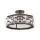 Fredrick Ramond - Jolie Medium LED Convertible Semi-Flush Mount - Lights Canada