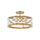 Fredrick Ramond - Jolie Medium LED Convertible Semi-Flush Mount - Lights Canada