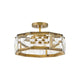 Fredrick Ramond - Jolie Medium LED Convertible Semi-Flush Mount - Lights Canada