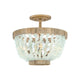 Fredrick Ramond - Dune Medium Semi-Flush Mount - Lights Canada
