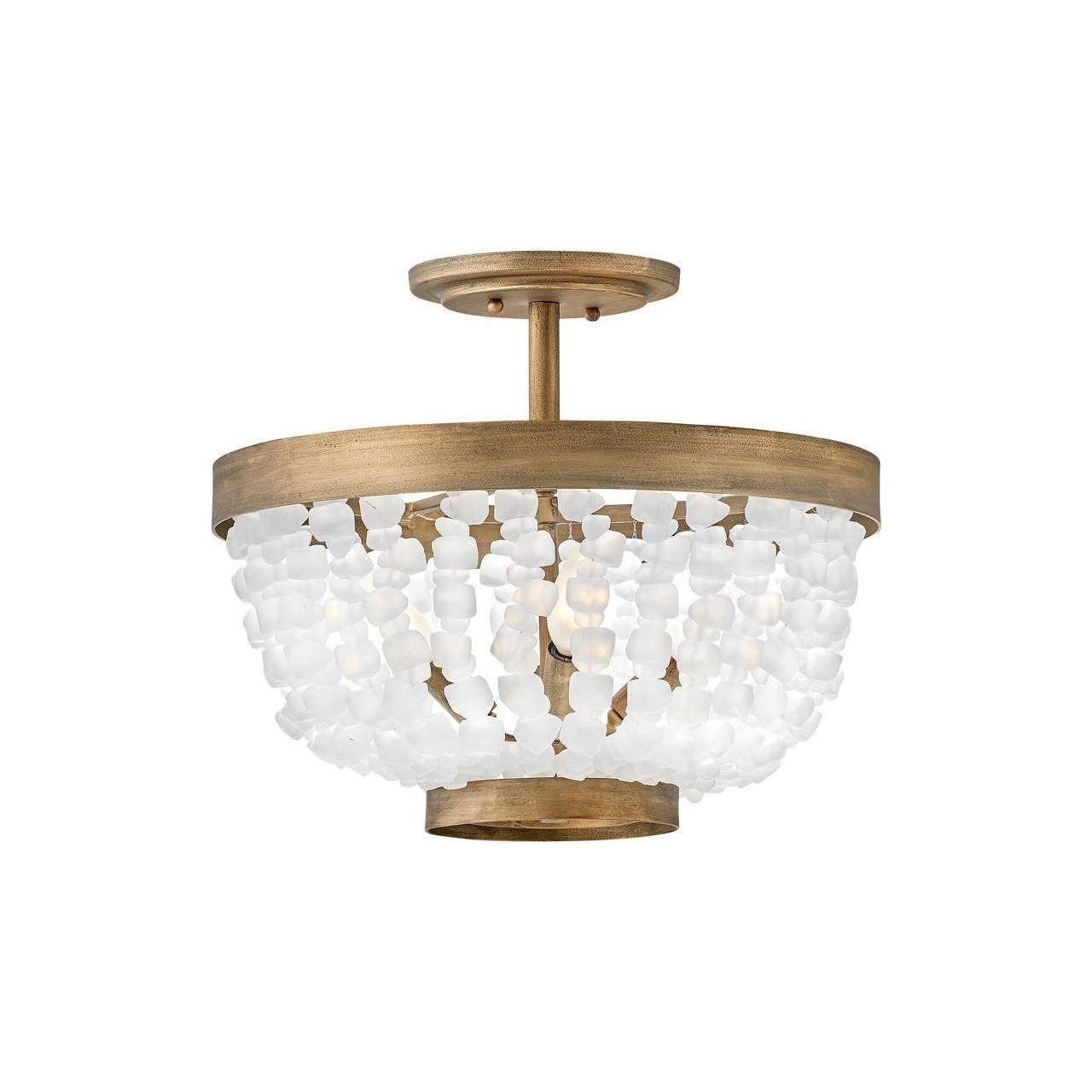 Fredrick Ramond - Dune Medium Semi-Flush Mount - Lights Canada