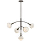 Fredrick Ramond - Phoebe Medium Multi Tier Chandelier - Lights Canada