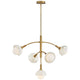 Fredrick Ramond - Phoebe Medium Multi Tier Chandelier - Lights Canada