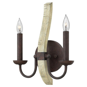 MIDDLEFIELD Sconce Iron Rust