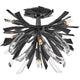 Fredrick Ramond - Vida Medium Semi-Flush Mount - Lights Canada
