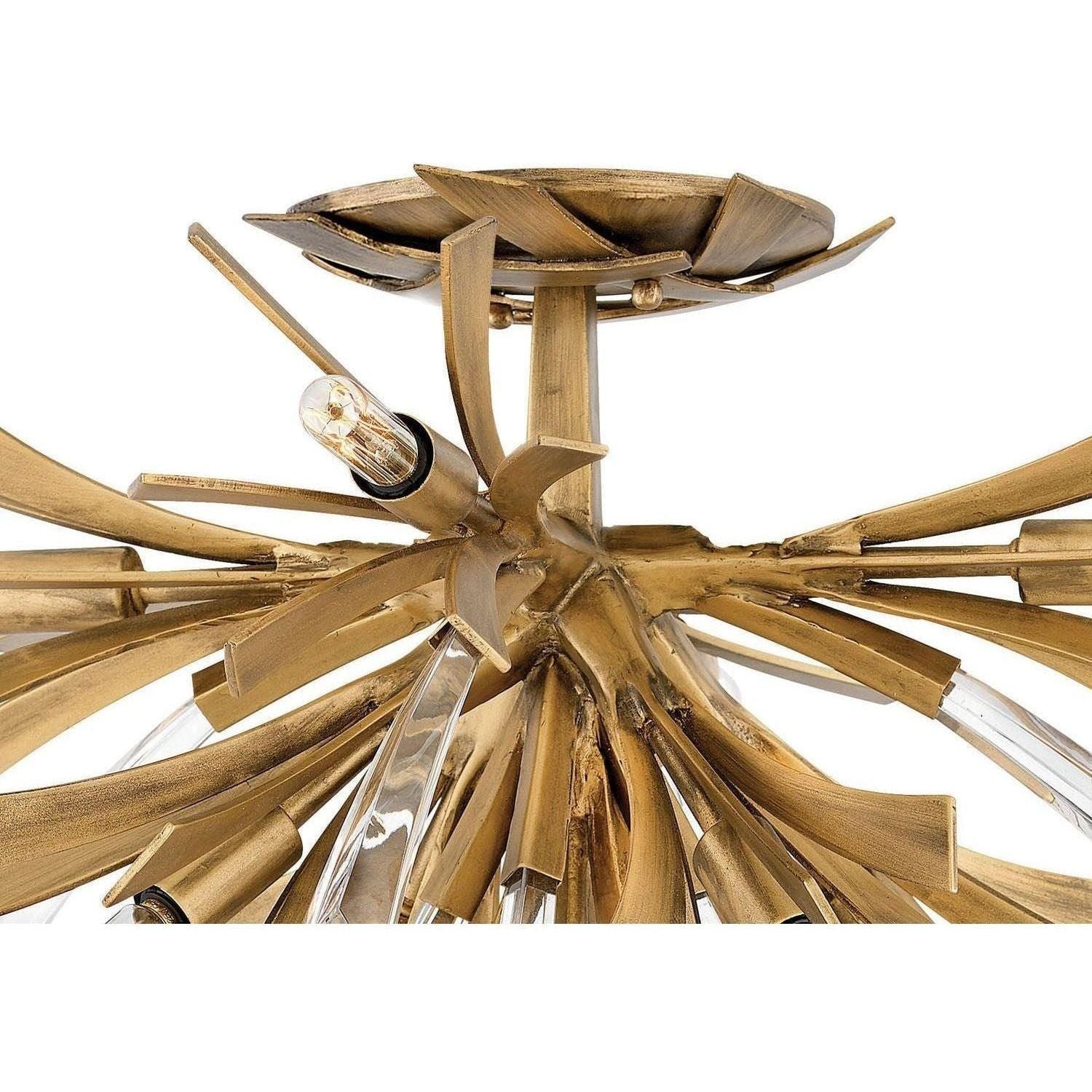 Fredrick Ramond - Vida Medium Semi-Flush Mount - Lights Canada