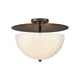 Fredrick Ramond - Inez Medium Semi-Flush Mount - Lights Canada
