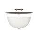 Fredrick Ramond - Inez Medium Semi-Flush Mount - Lights Canada