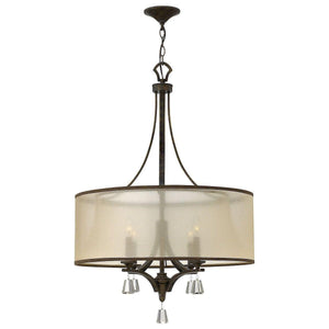 MIME Chandelier French Bronze*