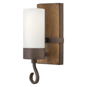 CABOT Sconce Rustic Iron*