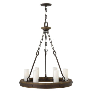CABOT Chandelier Rustic Iron*