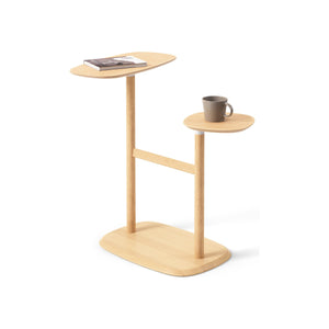 Umbra - Swivo Side Table Natural Wood - Lights Canada