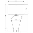 Flow Decor - Gavin Table Lamp - Lights Canada
