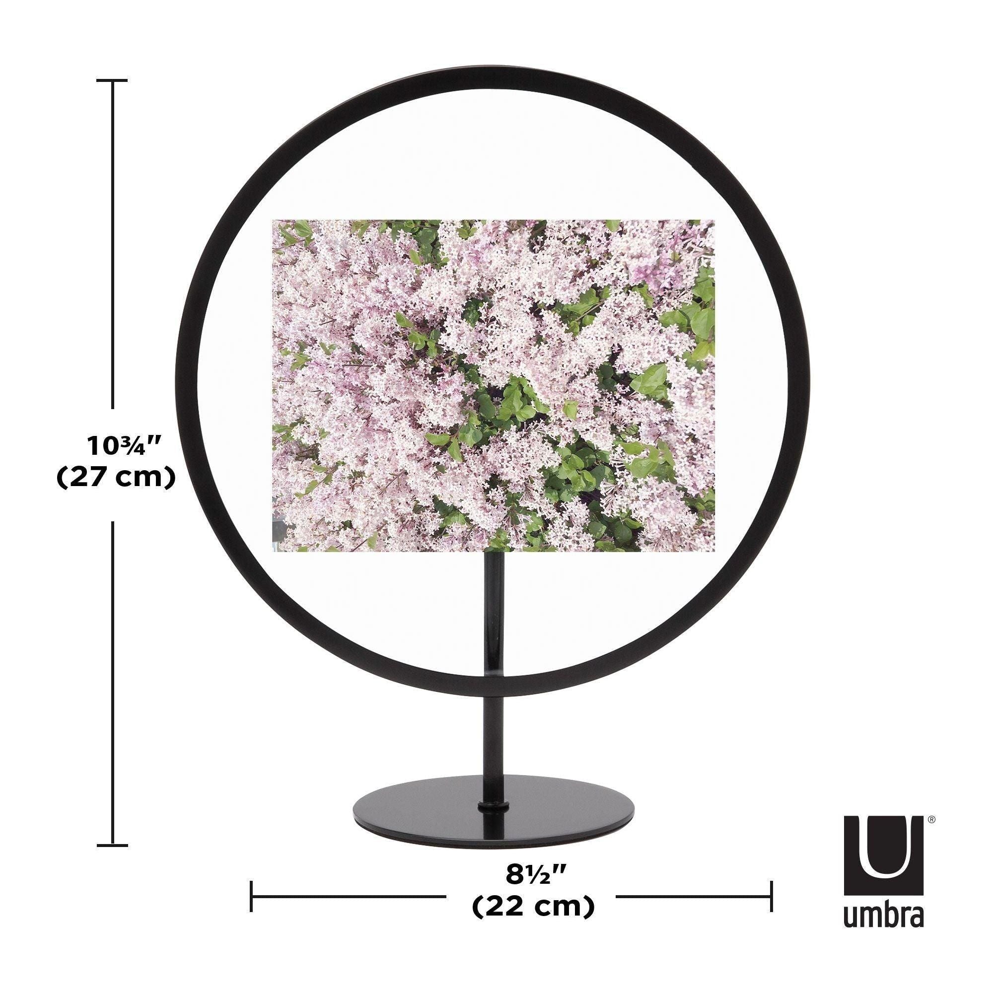 Umbra - Infinity Round Picture Frame - Lights Canada