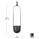 Umbra - Bolo Hanging Planter - Lights Canada