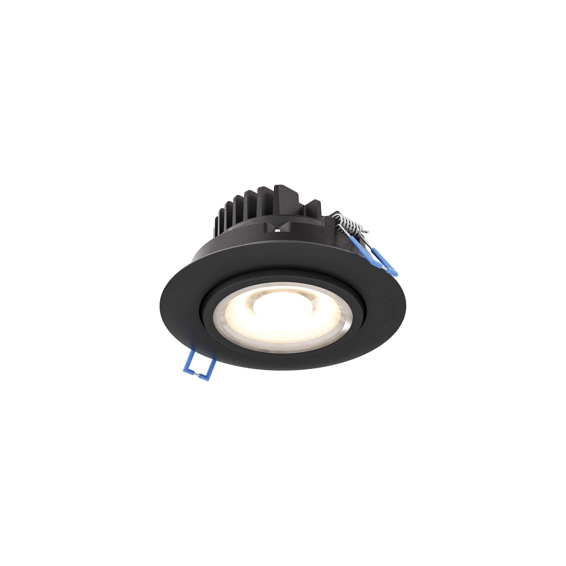 DALS - 4 Inch Round Recessed LED Gimbal Light in 5CCT - Lights Canada