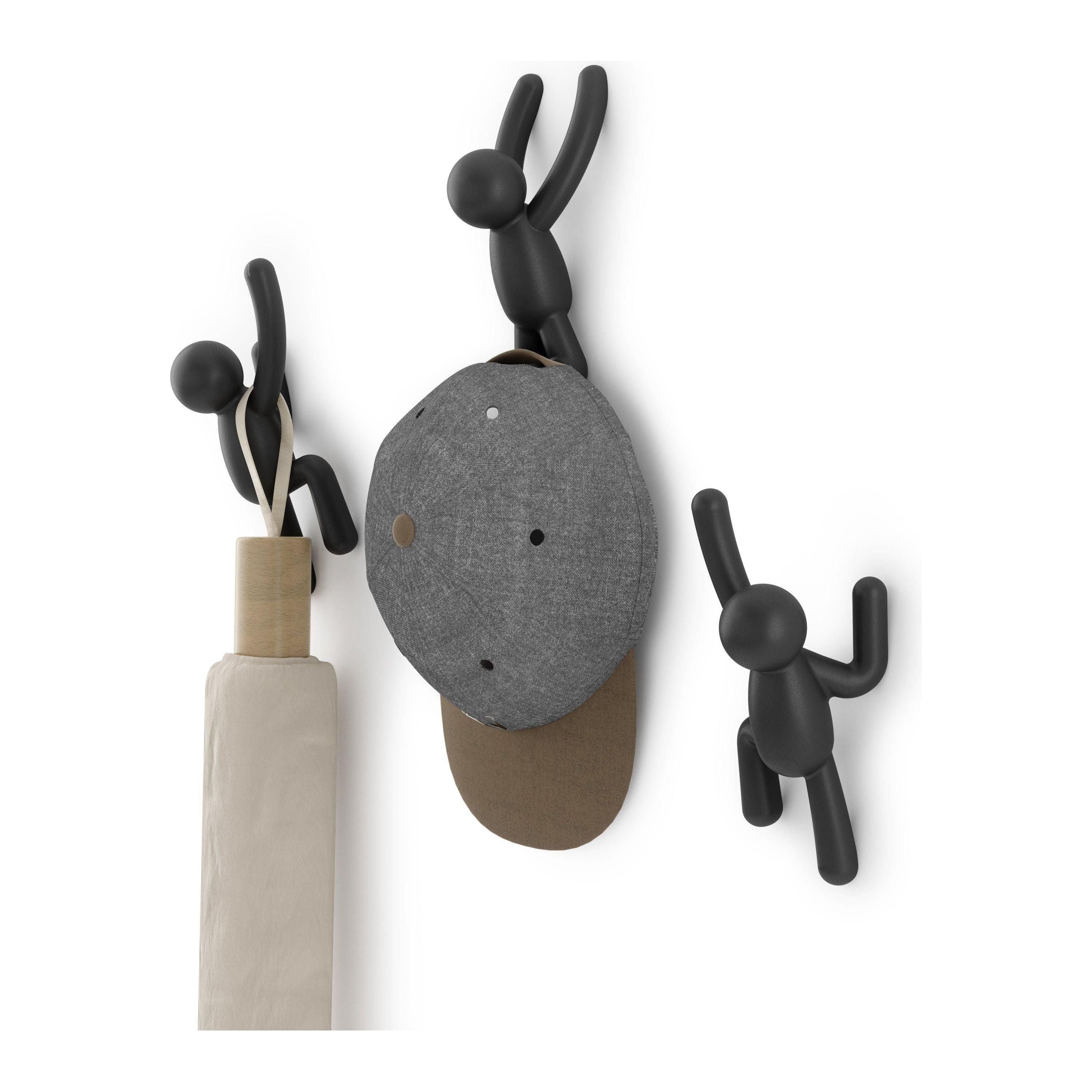 Umbra - Buddy Wall Hooks (Set of 3) - Lights Canada