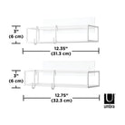 Umbra - Cubiko Shower Bins (Set of 2) - Lights Canada