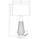 Flow Decor - Helena Table Lamp - Lights Canada