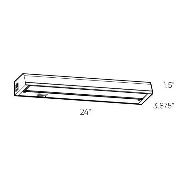 DALS - Hardwired Led Under Cabinet Linear Light - Lights Canada