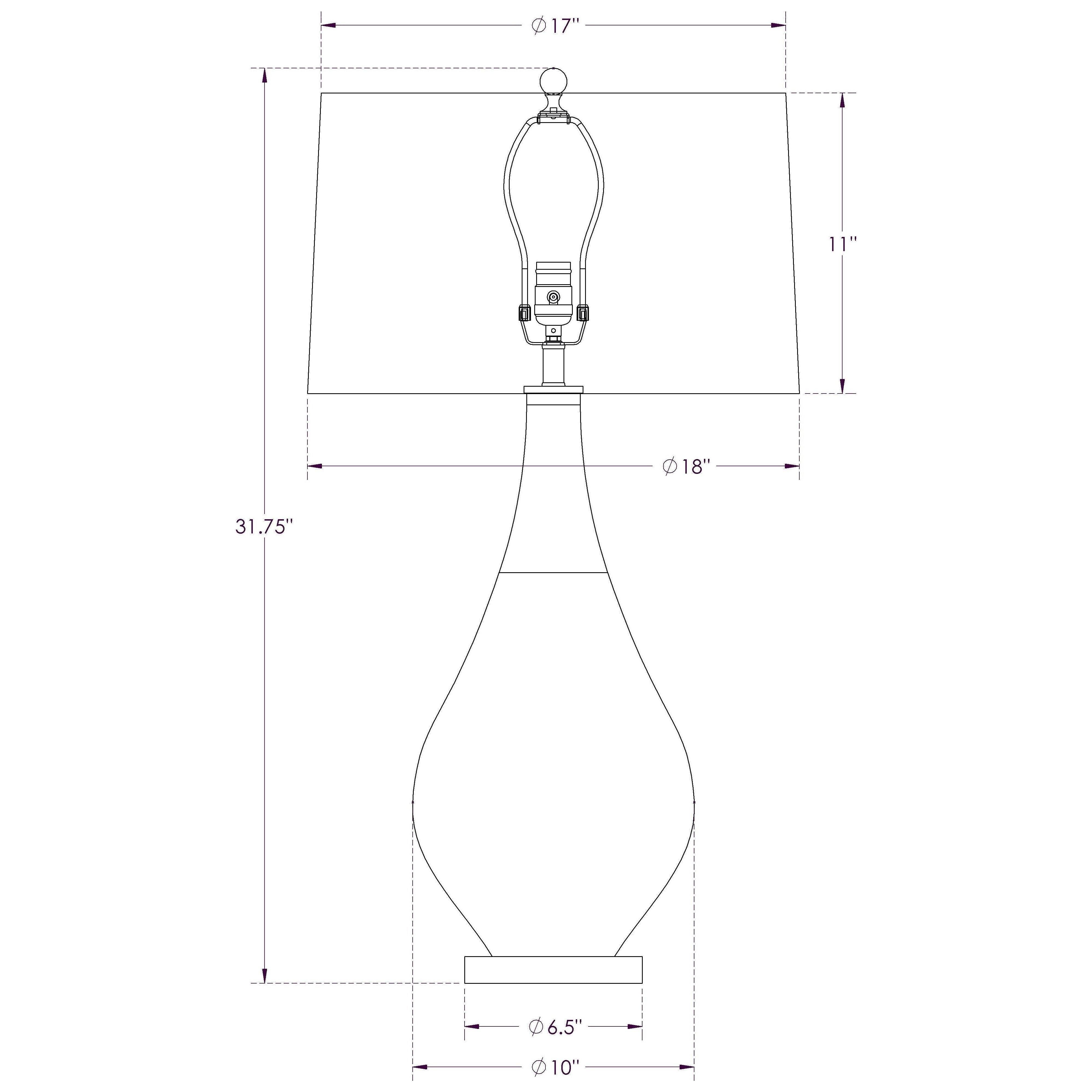 Flow Decor - Holland Table Lamp - Lights Canada