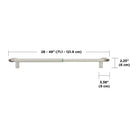 Umbra - Twilight Expandable Blackout Curtain Rod - Lights Canada