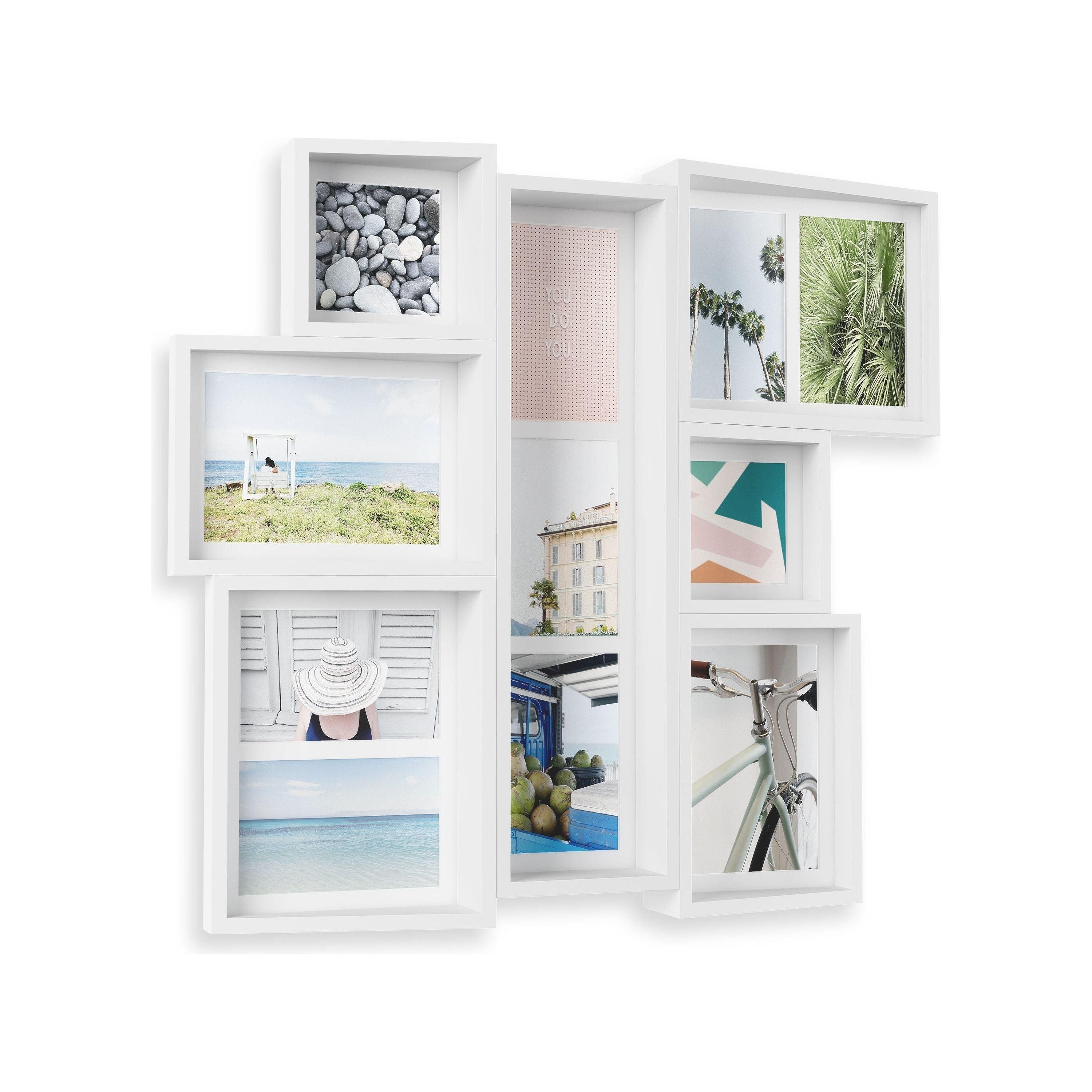 Umbra - Edge Multi-Photo Wall Display - Lights Canada