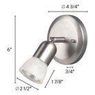 Canarm - James Flush Mount - Lights Canada