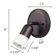 Canarm - James Flush Mount - Lights Canada