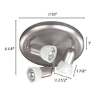 Canarm - James Flush Mount - Lights Canada