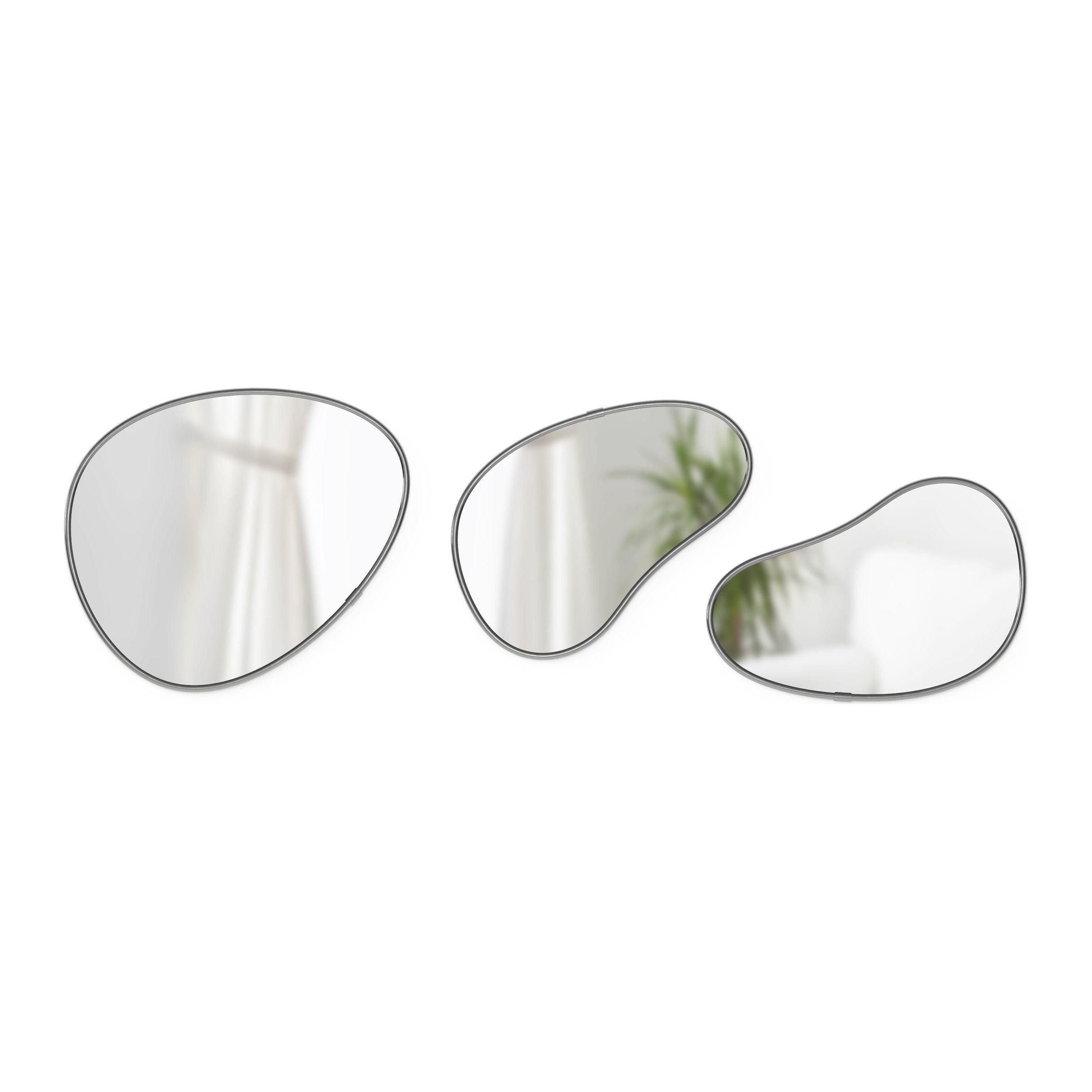 Umbra - Hubba Pebble Mirrors (Set of 3) - Lights Canada