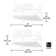 Umbra - Cubiko Corner Bins (Set of 2) - Lights Canada