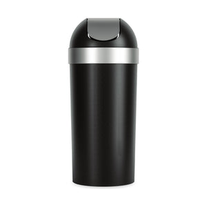 Umbra - Venti 16-Gallon (62L) Trash Can with Swing Top Lid - Lights Canada