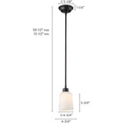 Canarm - Quincy Mini Pendant - Lights Canada