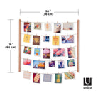 Umbra - Hangit 26x30 Photo Display - Lights Canada