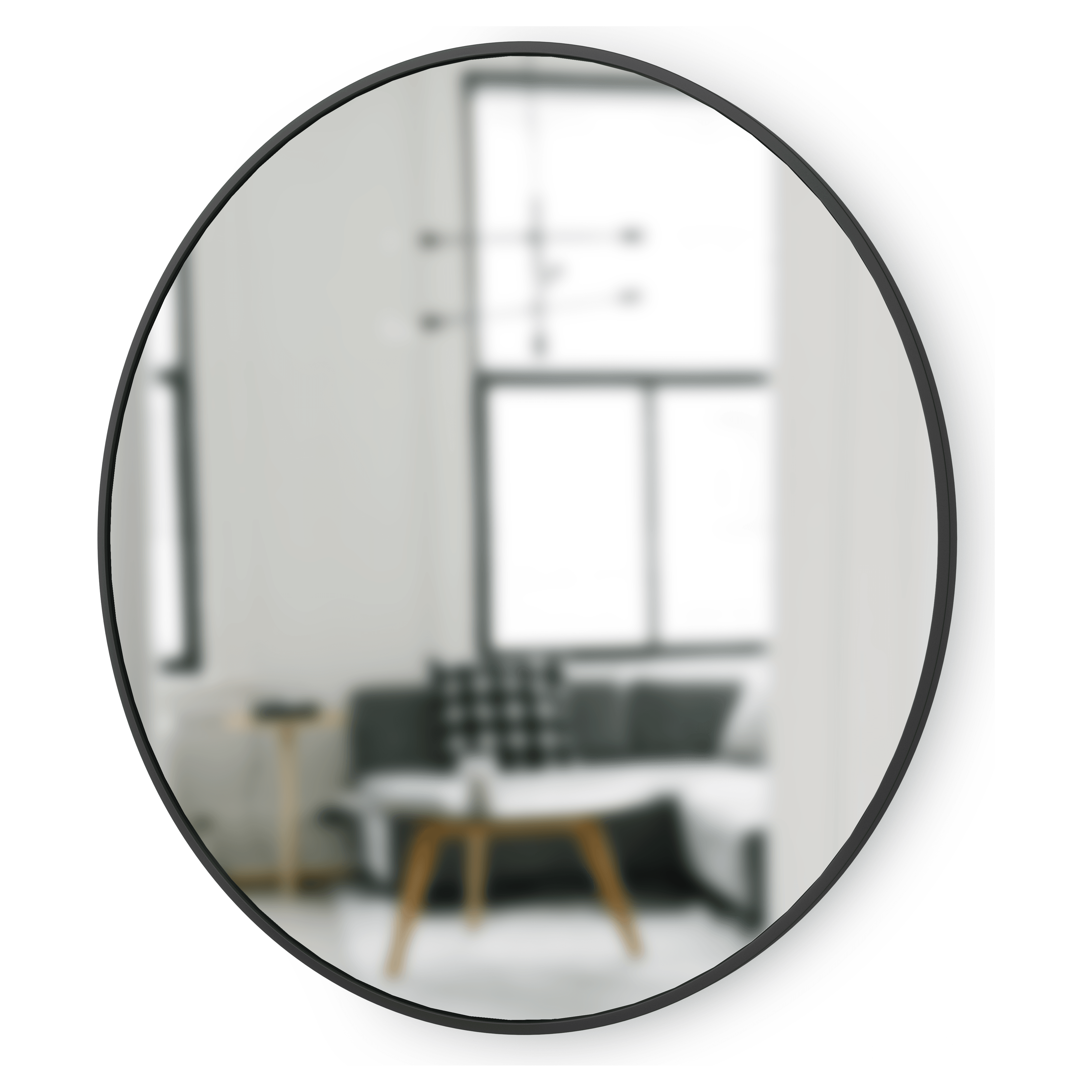 Umbra - Hub Decorative Round Wall Mirror - Lights Canada