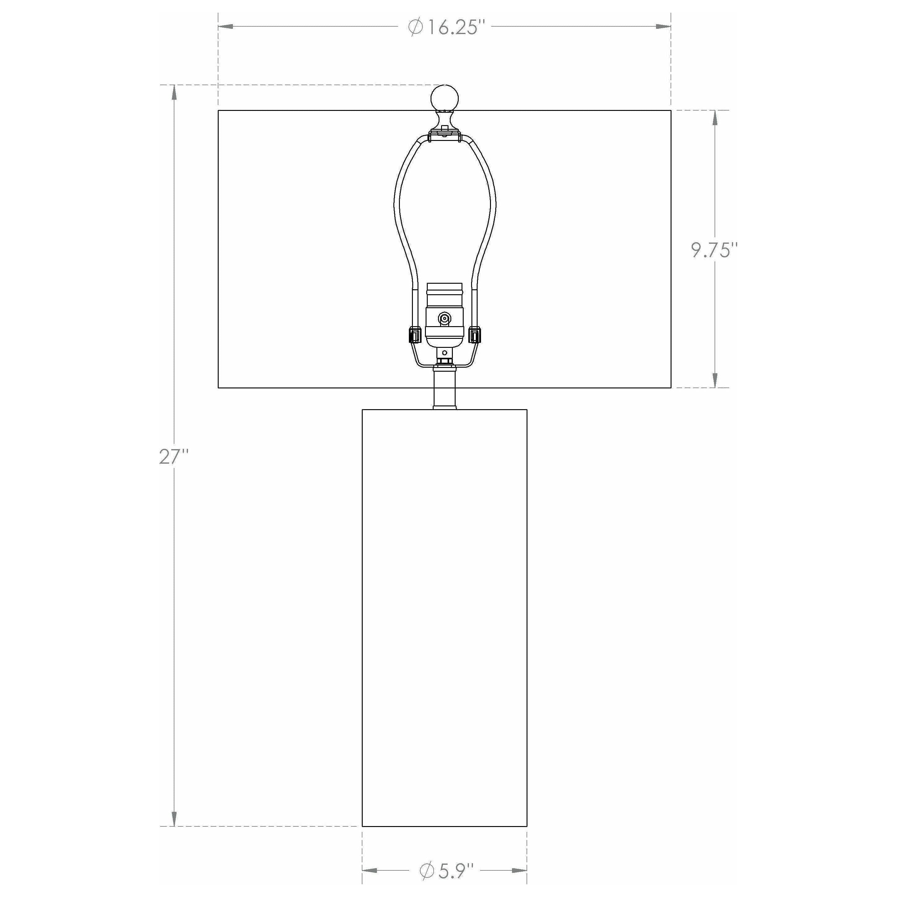 Flow Decor - Ireland Table Lamp - Lights Canada