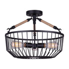 Canarm - Canarm Theo Semi Flush Mount - Lights Canada