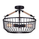 Canarm - Canarm Theo Semi Flush Mount - Lights Canada