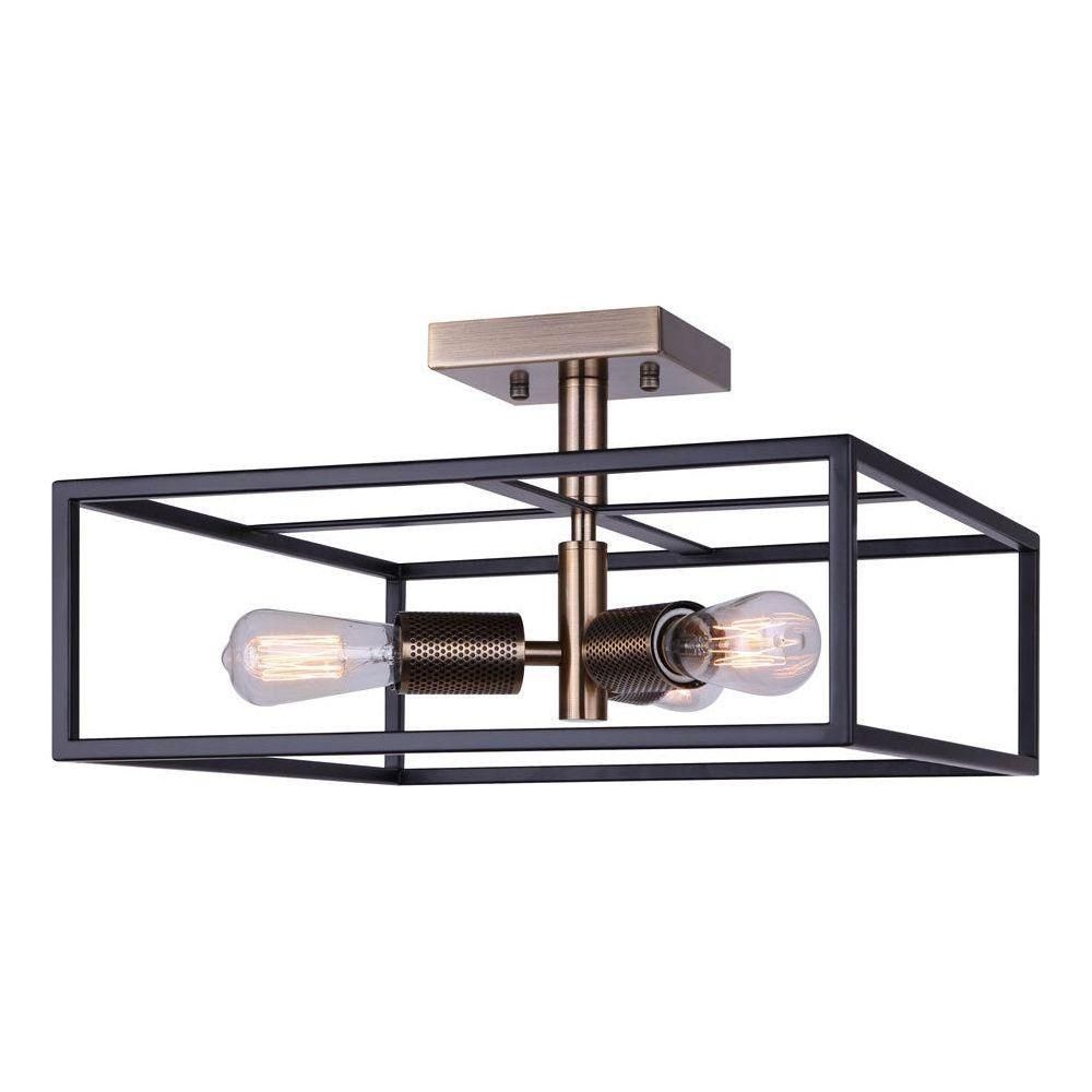 Canarm - Canarm Bodie Semi Flush Mount - Lights Canada