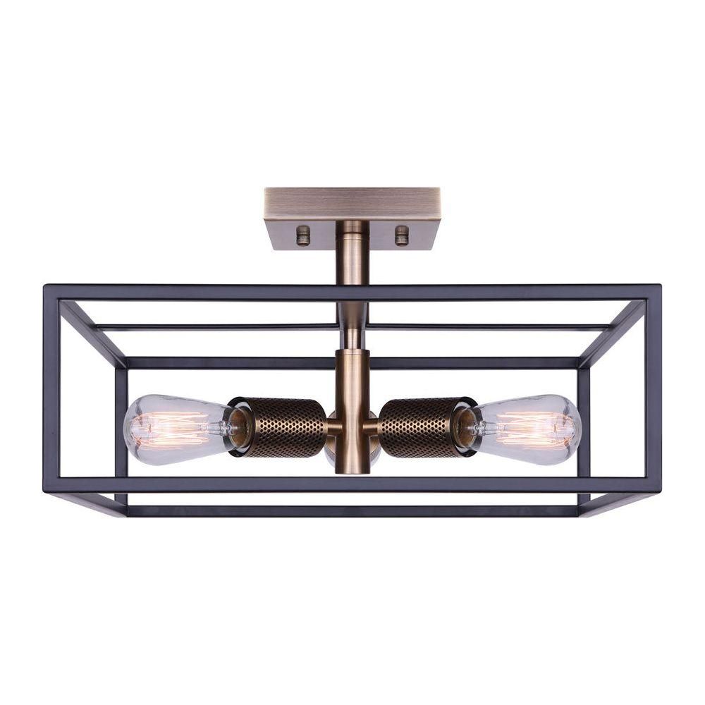 Canarm - Canarm Bodie Semi Flush Mount - Lights Canada