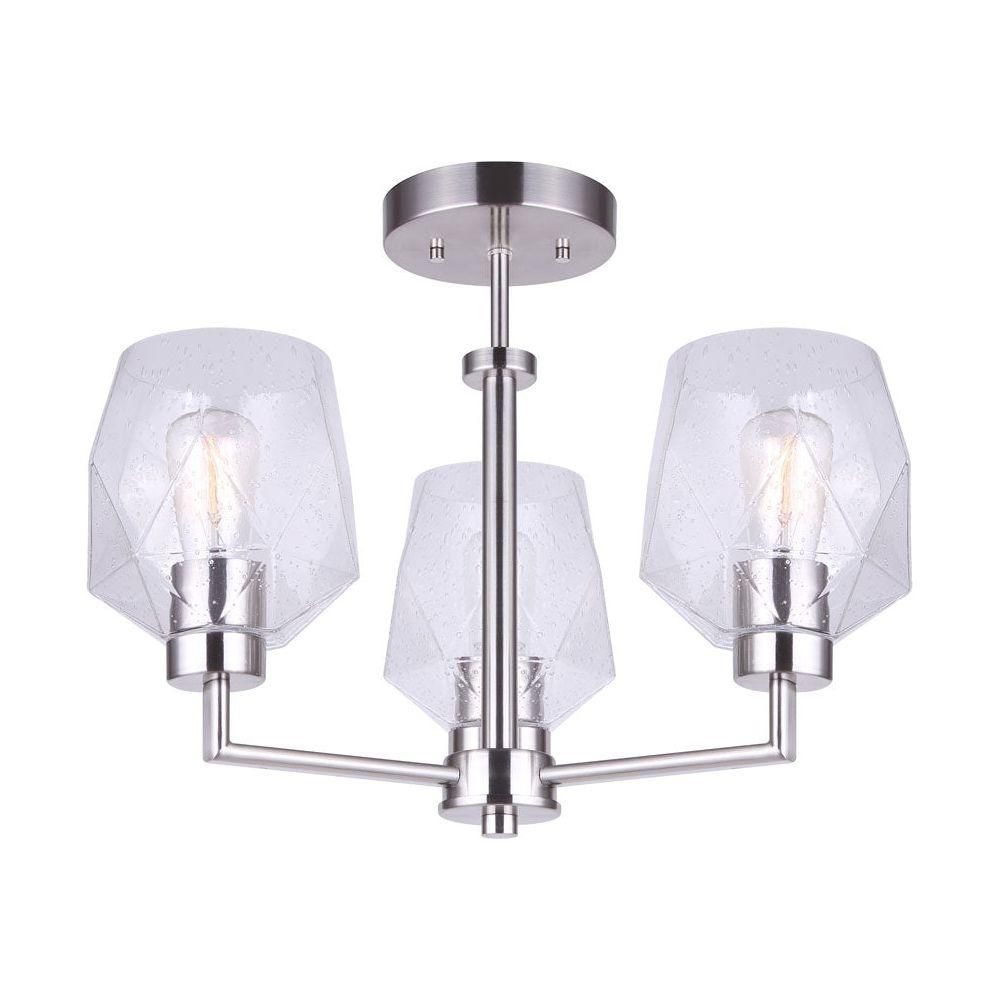 Canarm - Canarm Lenci Semi Flush Mount - Lights Canada