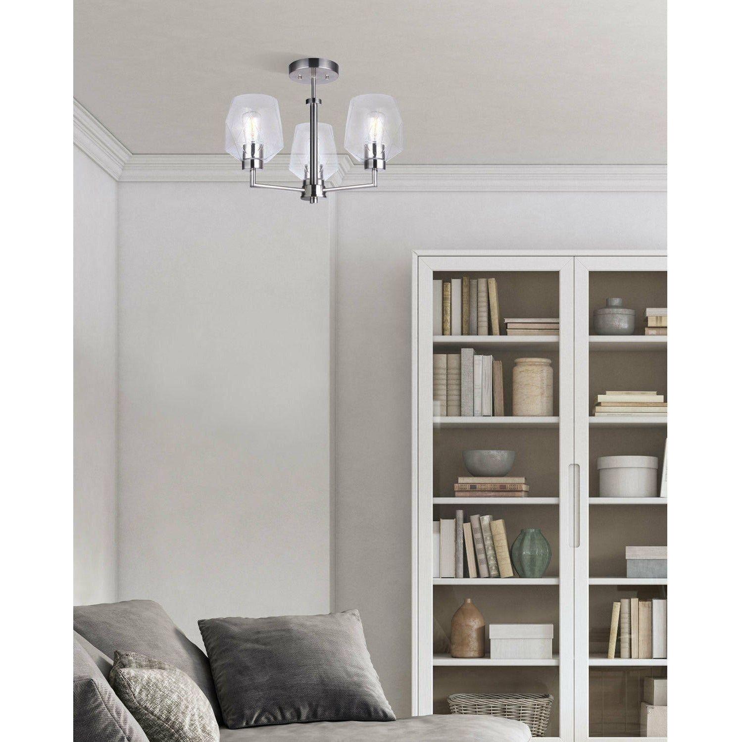 Canarm - Canarm Lenci Semi Flush Mount - Lights Canada