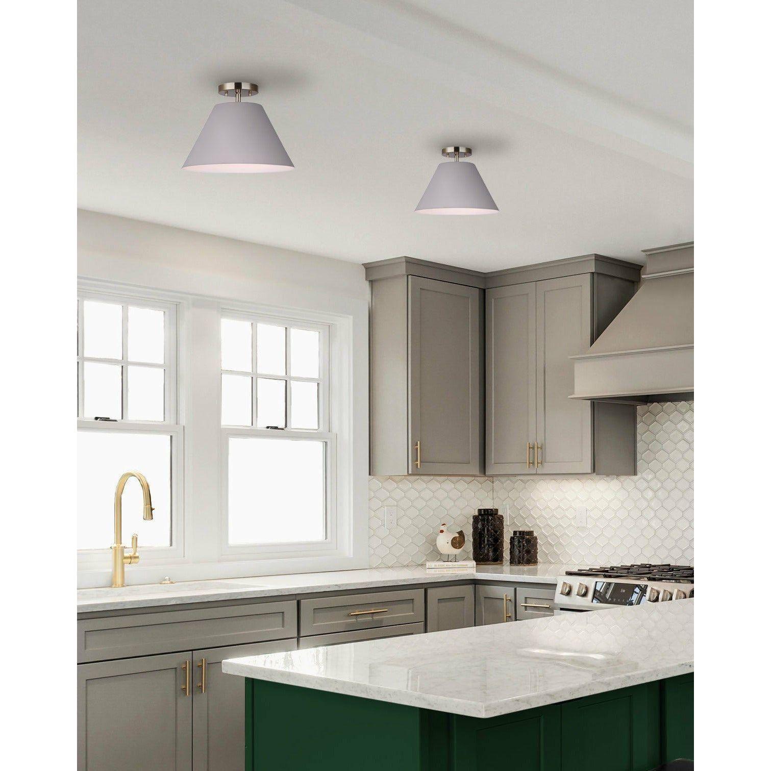 Canarm - Canarm Talia Semi Flush Mount - Lights Canada