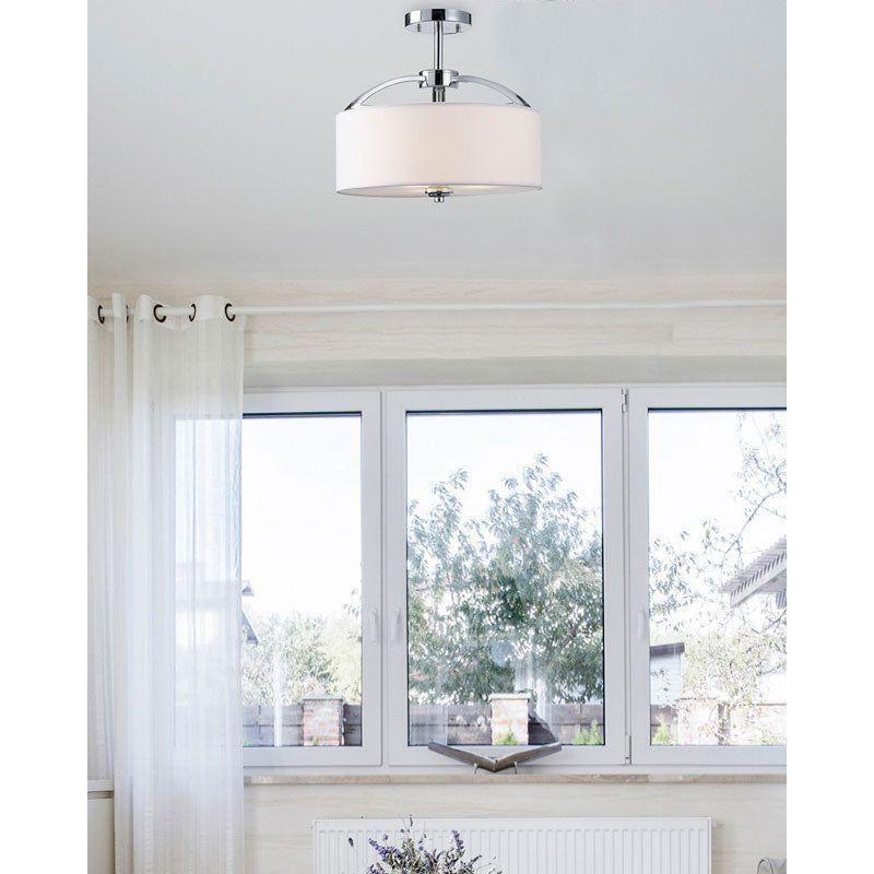 Canarm - Milano Semi Flush Mount - Lights Canada