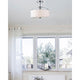 Canarm - Milano Semi Flush Mount - Lights Canada
