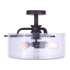 Canarm - Albany Semi Flush Mount - Lights Canada